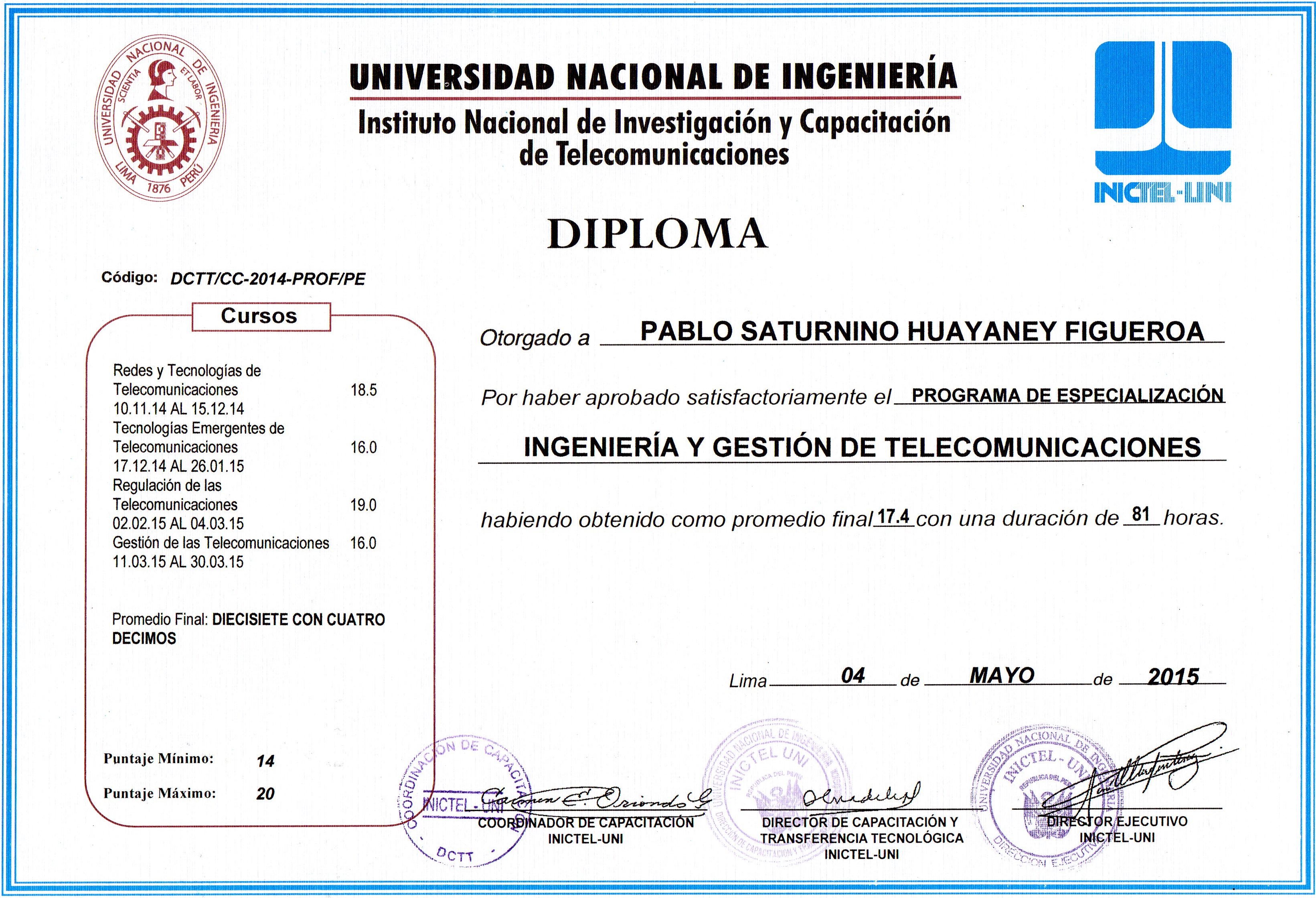 diploma inictel 22-05-2015